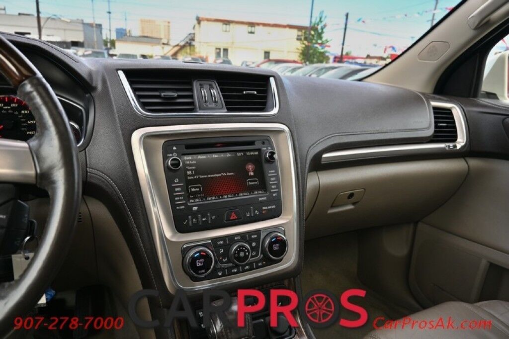 2015 GMC Acadia Denali - AWD - Technology Pkg - AutoStart - Heated & Cooled Leather Seats - Heated Steering Wheel - Bose Speakers - Dual Sunroof - HUD - Blindspot Alert - Backup Camera - 3rd Row - Seats 7 - Rear Entertainment - Power Liftgate Anchorage AK