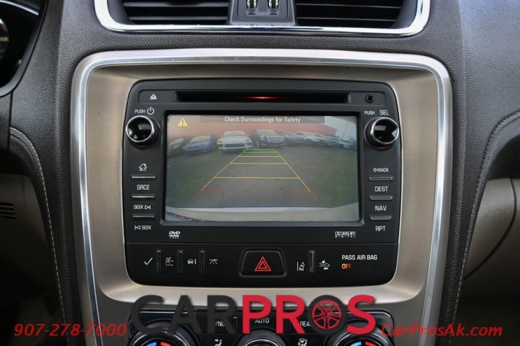 2015 GMC Acadia Denali - AWD - Technology Pkg - AutoStart - Heated & Cooled Leather Seats - Heated Steering Wheel - Bose Speakers - Dual Sunroof - HUD - Blindspot Alert - Backup Camera - 3rd Row - Seats 7 - Rear Entertainment - Power Liftgate Anchorage AK