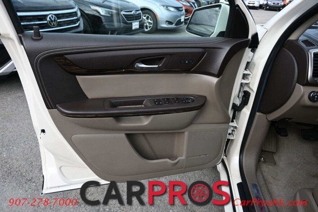 2015 GMC Acadia Denali - AWD - Technology Pkg - AutoStart - Heated & Cooled Leather Seats - Heated Steering Wheel - Bose Speakers - Dual Sunroof - HUD - Blindspot Alert - Backup Camera - 3rd Row - Seats 7 - Rear Entertainment - Power Liftgate Anchorage AK