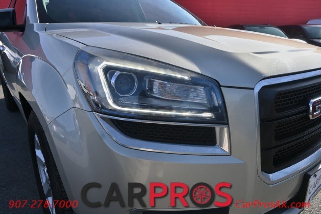 2015 GMC Acadia SLE 2 - AWD - Auto Start - Power & Heated Cloth Seats - Bluetooth - Back Up Camera - Cruise Control - Rear Park Assist - 3rd Row - Seats 7 - Power Liftgate - Keyless Entry - Aluminum Wheels - 1 Owner Anchorage AK