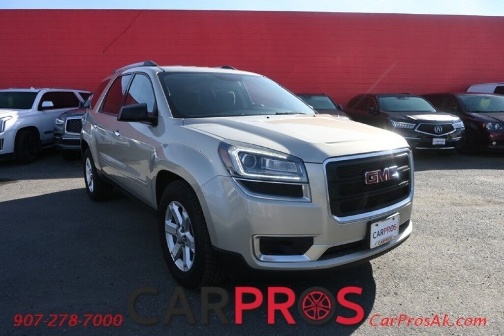 2015 GMC Acadia SLE 2 - AWD - Auto Start - Power & Heated Cloth Seats - Bluetooth - Back Up Camera - Cruise Control - Rear Park Assist - 3rd Row - Seats 7 - Power Liftgate - Keyless Entry - Aluminum Wheels - 1 Owner