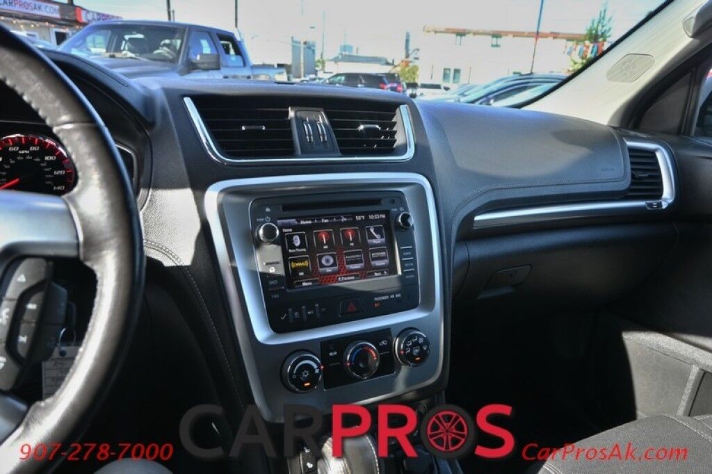 2015 GMC Acadia SLE 2 - AWD - Auto Start - Power & Heated Cloth Seats - Bluetooth - Back Up Camera - Cruise Control - Rear Park Assist - 3rd Row - Seats 7 - Power Liftgate - Keyless Entry - Aluminum Wheels - 1 Owner Anchorage AK