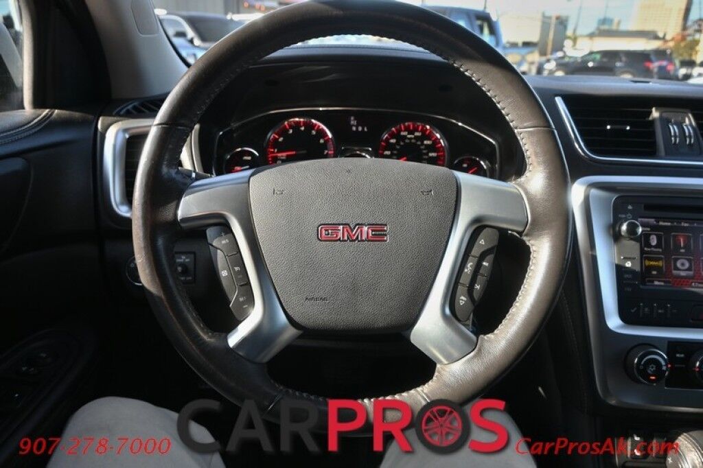 2015 GMC Acadia SLE 2 - AWD - Auto Start - Power & Heated Cloth Seats - Bluetooth - Back Up Camera - Cruise Control - Rear Park Assist - 3rd Row - Seats 7 - Power Liftgate - Keyless Entry - Aluminum Wheels - 1 Owner Anchorage AK