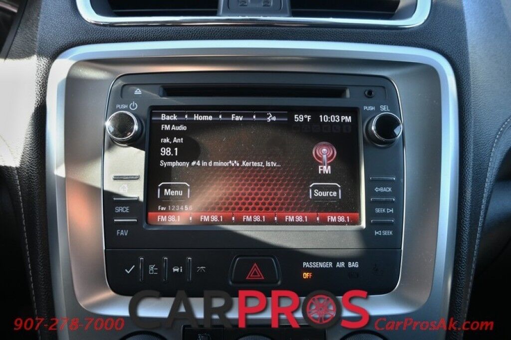 2015 GMC Acadia SLE 2 - AWD - Auto Start - Power & Heated Cloth Seats - Bluetooth - Back Up Camera - Cruise Control - Rear Park Assist - 3rd Row - Seats 7 - Power Liftgate - Keyless Entry - Aluminum Wheels - 1 Owner Anchorage AK
