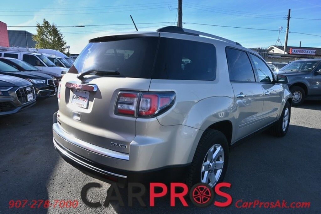 2015 GMC Acadia SLE 2 - AWD - Auto Start - Power & Heated Cloth Seats - Bluetooth - Back Up Camera - Cruise Control - Rear Park Assist - 3rd Row - Seats 7 - Power Liftgate - Keyless Entry - Aluminum Wheels - 1 Owner Anchorage AK