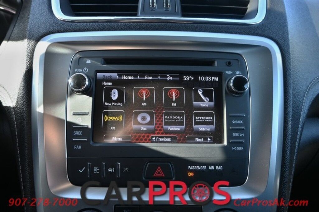 2015 GMC Acadia SLE 2 - AWD - Auto Start - Power & Heated Cloth Seats - Bluetooth - Back Up Camera - Cruise Control - Rear Park Assist - 3rd Row - Seats 7 - Power Liftgate - Keyless Entry - Aluminum Wheels - 1 Owner Anchorage AK