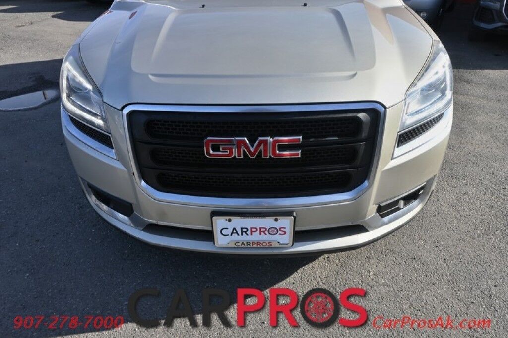 2015 GMC Acadia SLE 2 - AWD - Auto Start - Power & Heated Cloth Seats - Bluetooth - Back Up Camera - Cruise Control - Rear Park Assist - 3rd Row - Seats 7 - Power Liftgate - Keyless Entry - Aluminum Wheels - 1 Owner Anchorage AK