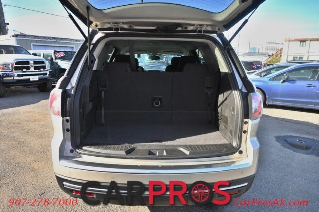 2015 GMC Acadia SLE 2 - AWD - Auto Start - Power & Heated Cloth Seats - Bluetooth - Back Up Camera - Cruise Control - Rear Park Assist - 3rd Row - Seats 7 - Power Liftgate - Keyless Entry - Aluminum Wheels - 1 Owner Anchorage AK