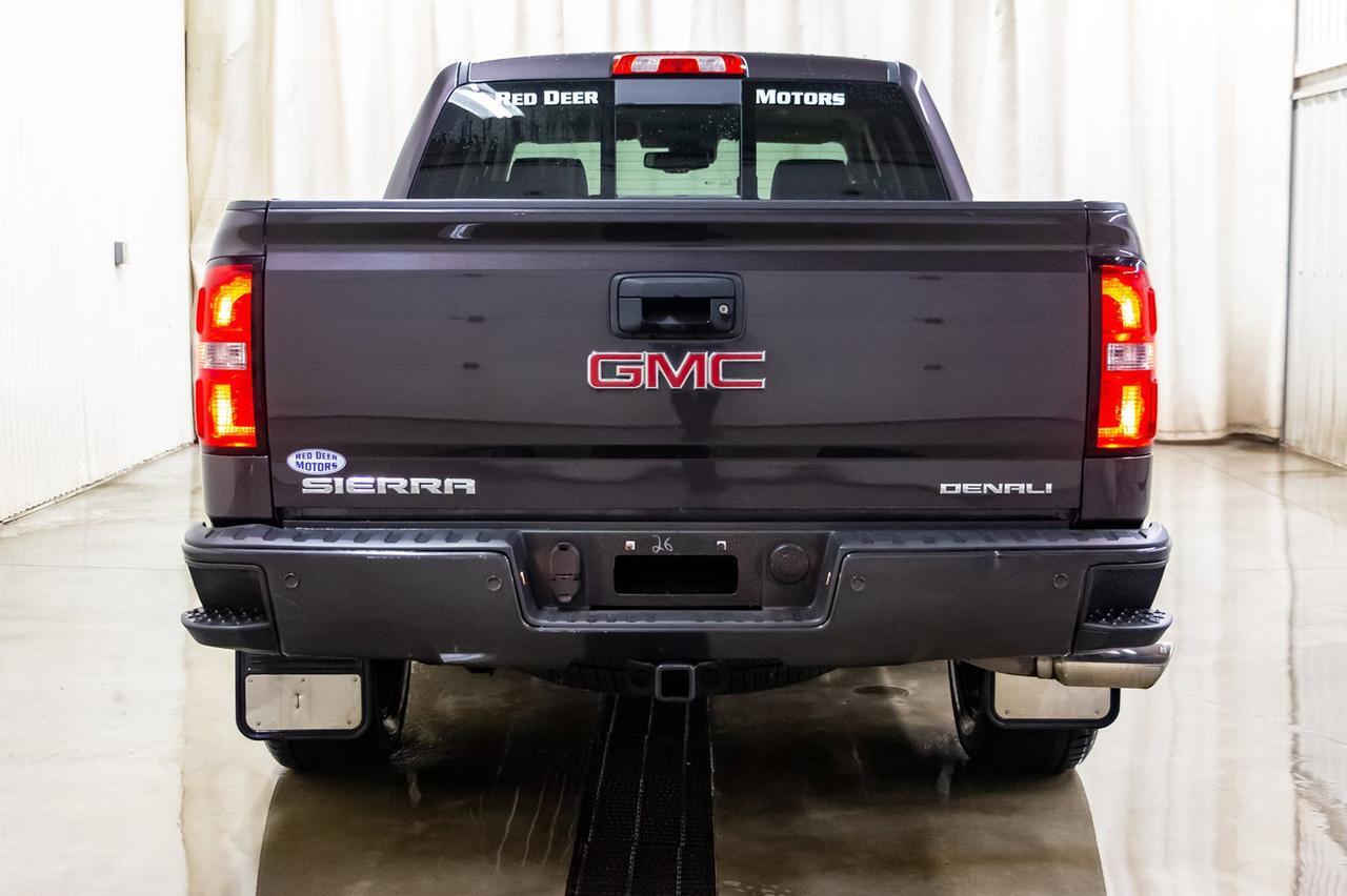 2015 GMC Sierra 1500 4x4 Crew Cab Denali Leather Roof Nav Red Deer AB