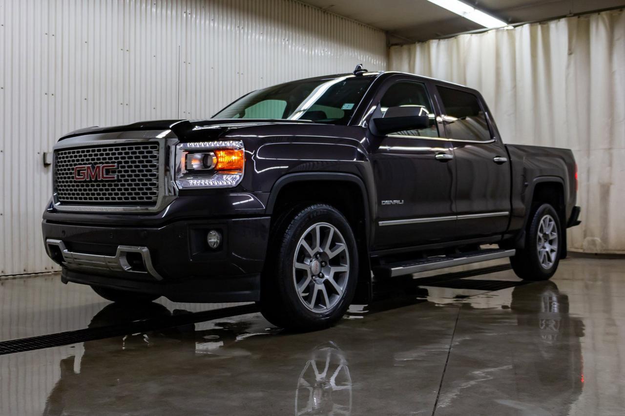 2015 GMC Sierra 1500 4x4 Crew Cab Denali Leather Roof Nav Red Deer AB