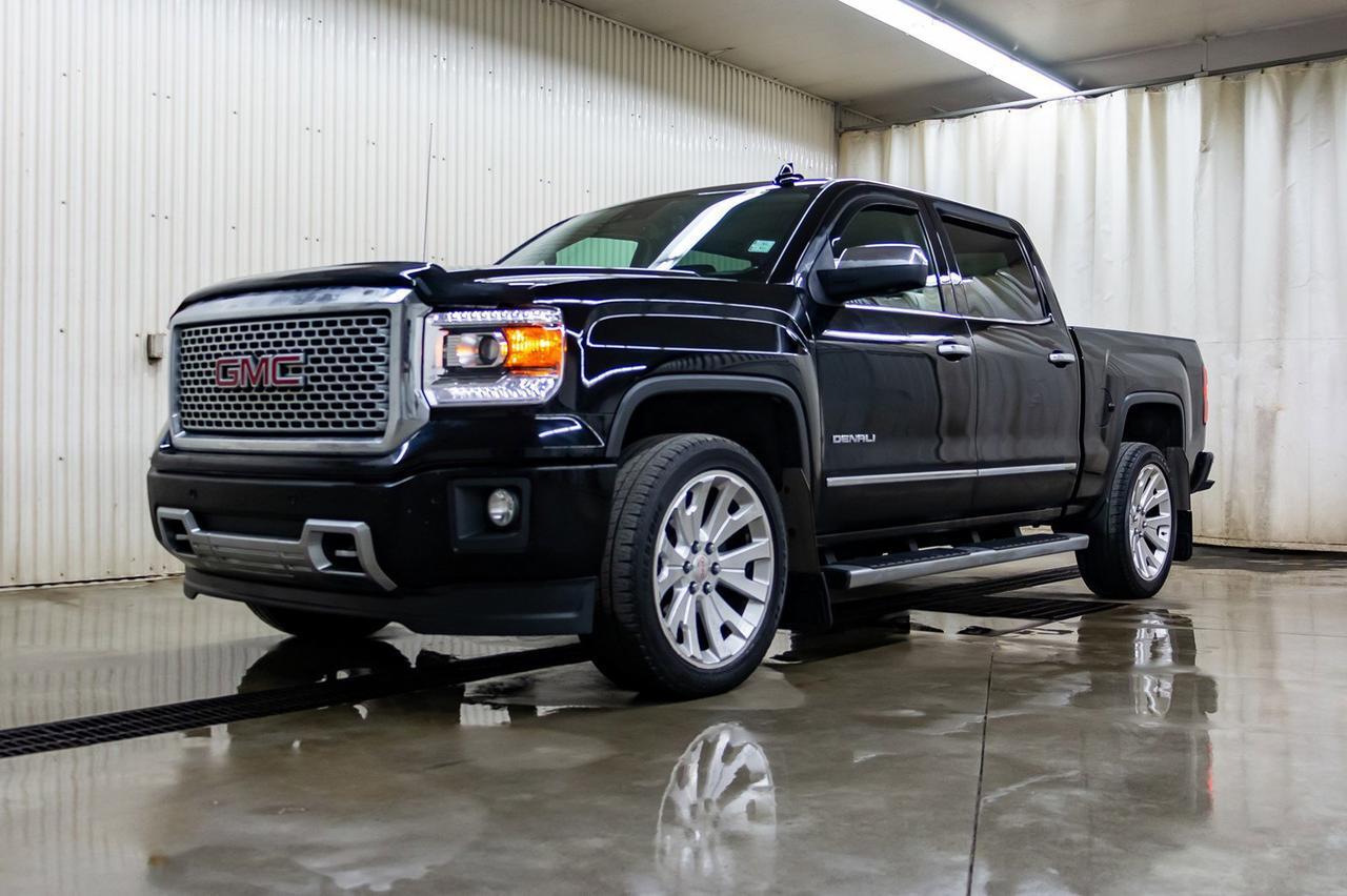 2015 GMC Sierra 1500 4x4 Crew Cab Denali Leather Roof Nav Red Deer AB