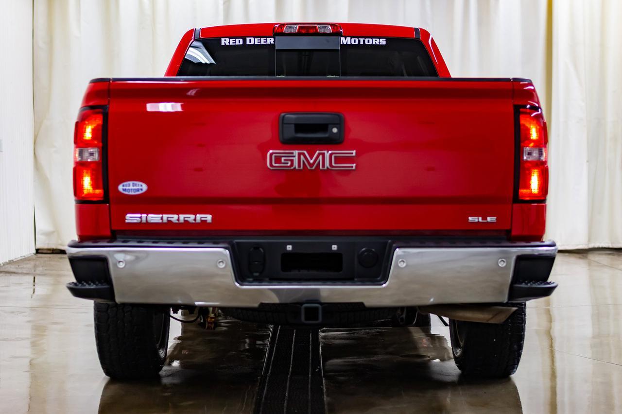 2015 GMC Sierra 1500 4x4 Crew Cab SLE BCam Red Deer AB