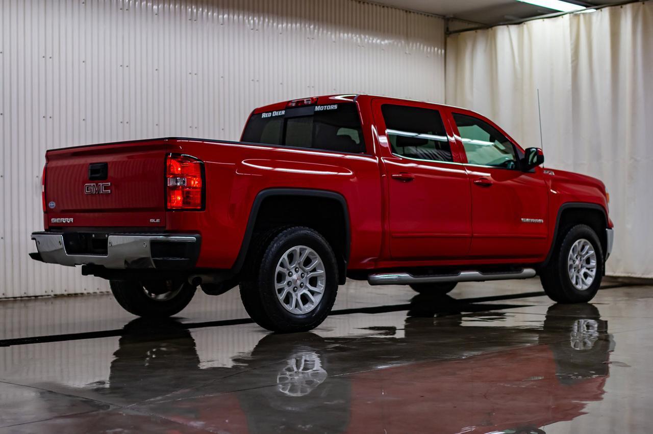 2015 GMC Sierra 1500 4x4 Crew Cab SLE BCam Red Deer AB