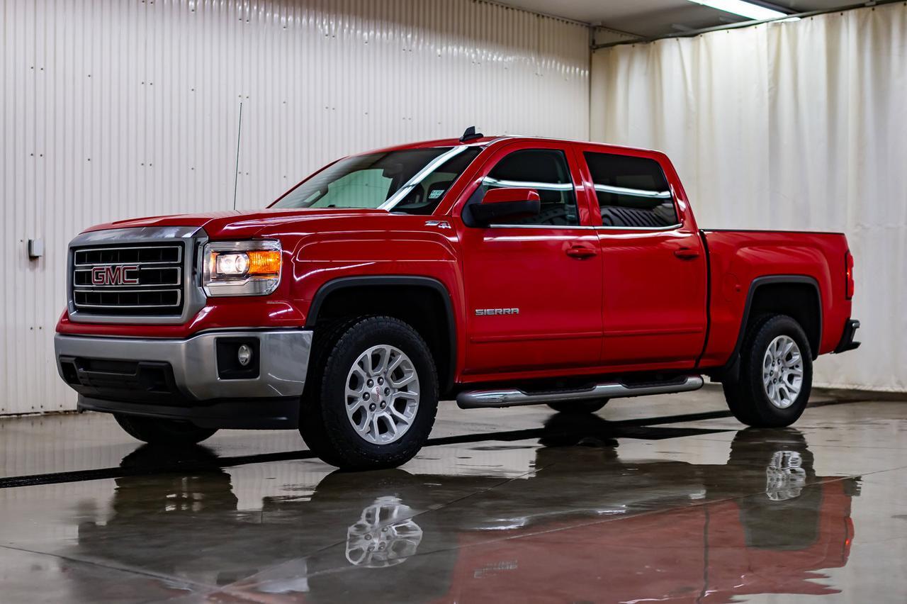2015 GMC Sierra 1500 4x4 Crew Cab SLE BCam Red Deer AB