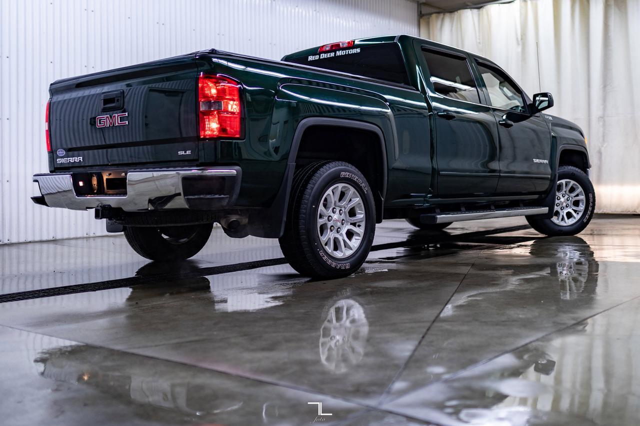 2015 GMC Sierra 1500 4x4 Crew Cab SLE Z71 Longbox BCam Red Deer AB
