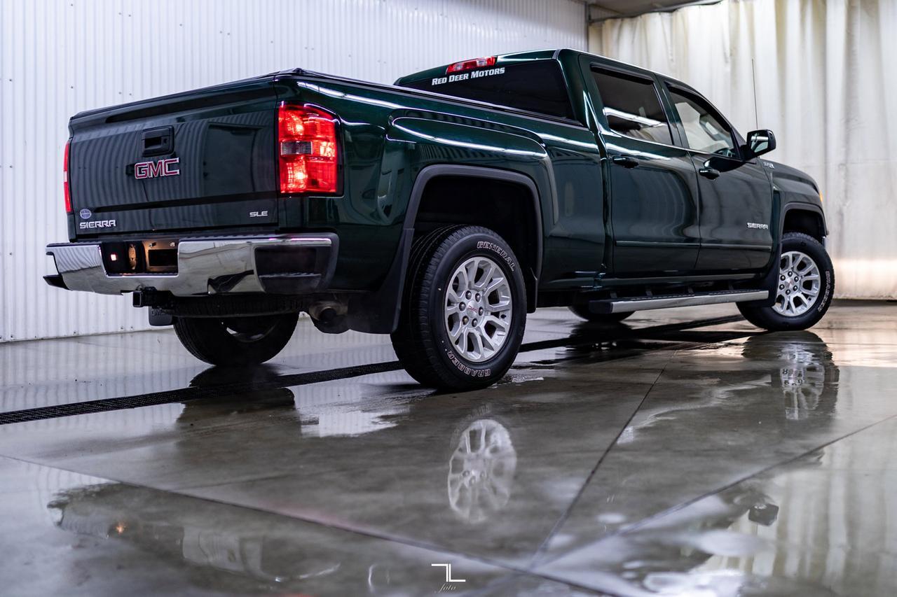 2015 GMC Sierra 1500 4x4 Crew Cab SLE Z71 Longbox BCam Red Deer AB