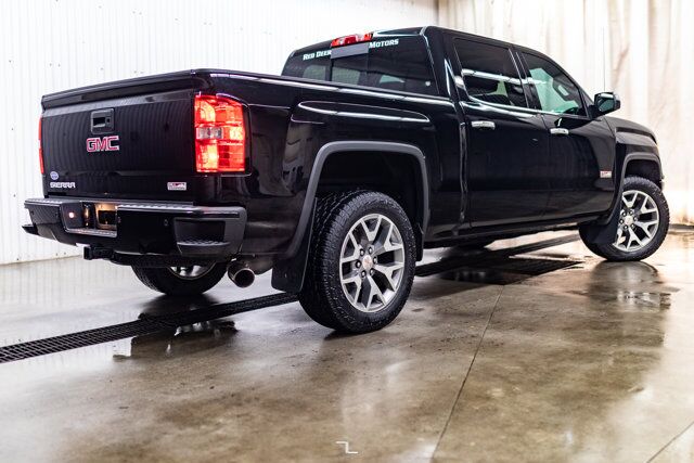 2015 GMC Sierra 1500 4x4 Crew Cab SLT All Terrain Leather Roof BCam Red Deer AB