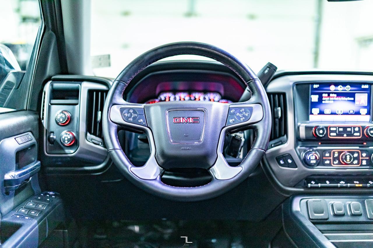 2015 GMC Sierra 1500 4x4 Crew Cab SLT All Terrain Leather Roof BCam Red Deer AB