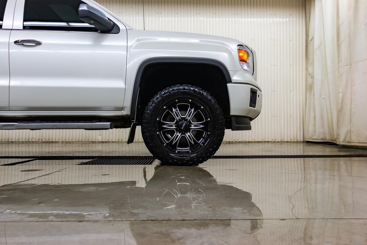 2015 GMC Sierra 1500 4x4 Crew Cab SLT All Terrain Leather Roof Nav Red Deer AB