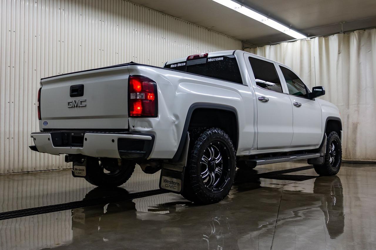 2015 GMC Sierra 1500 4x4 Crew Cab SLT All Terrain Leather Roof Nav Red Deer AB