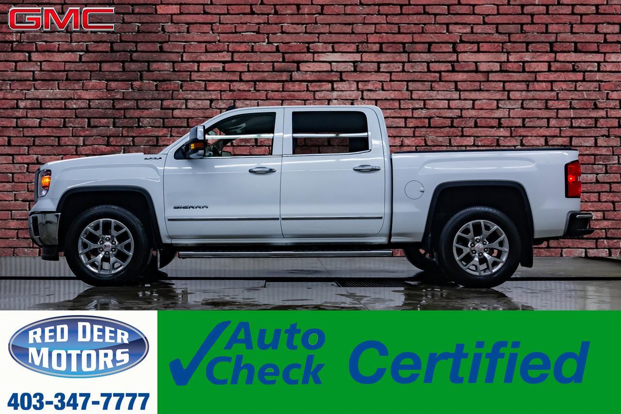 2015 GMC Sierra 1500 4x4 Crew Cab SLT Leather Nav BCam