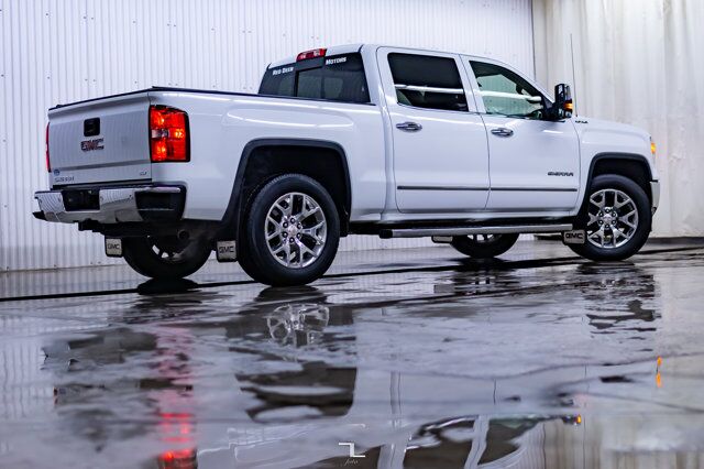 2015 GMC Sierra 1500 4x4 Crew Cab SLT Leather Nav BCam Red Deer AB