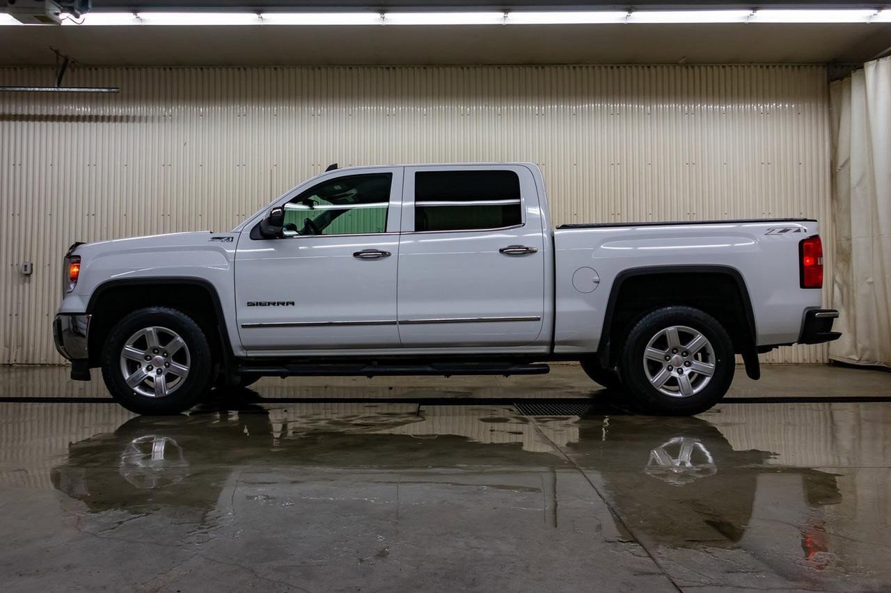 2015 GMC Sierra 1500 4x4 Crew Cab SLT Z71 Leather BCam Red Deer AB