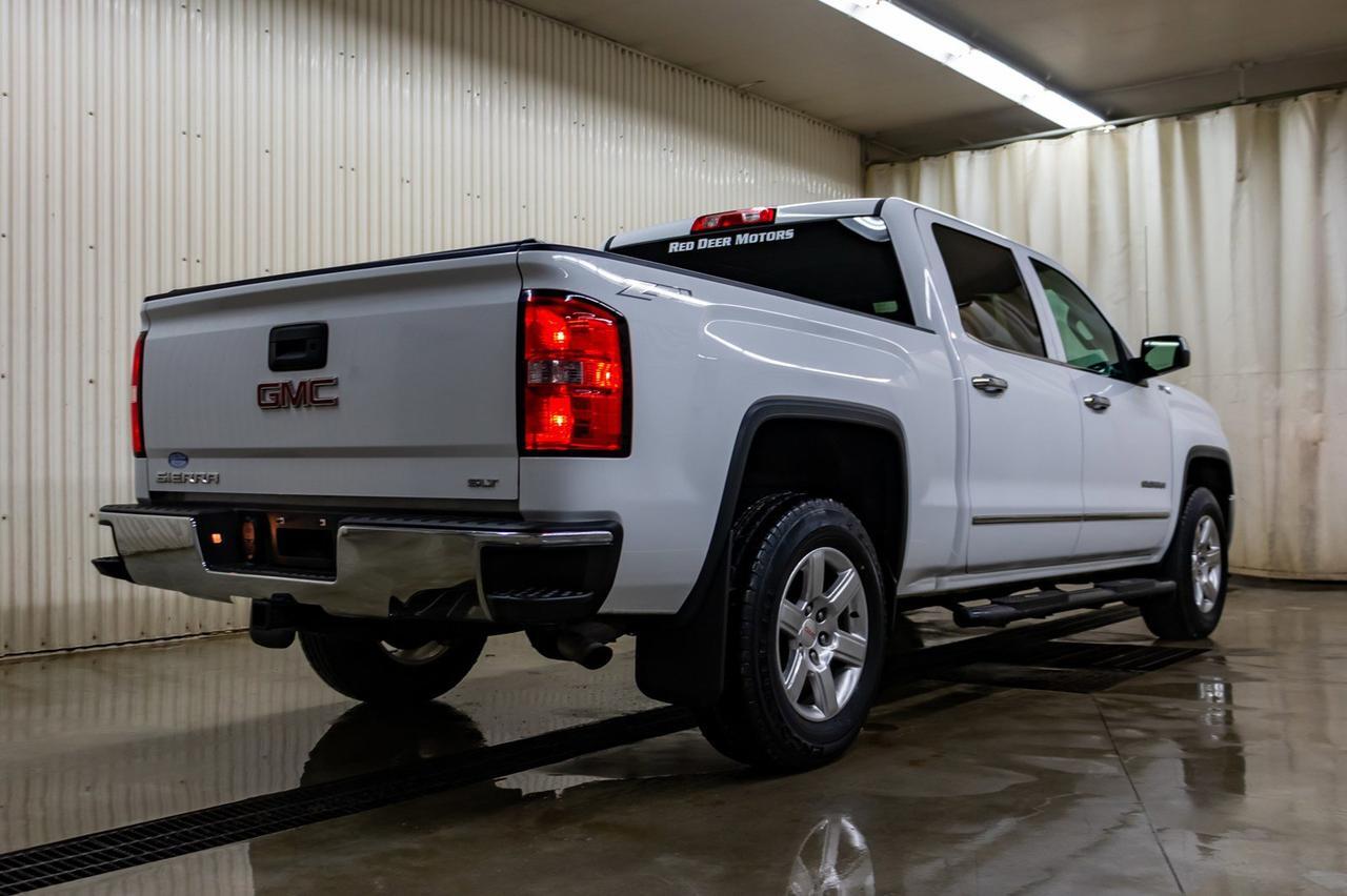 2015 GMC Sierra 1500 4x4 Crew Cab SLT Z71 Leather BCam Red Deer AB