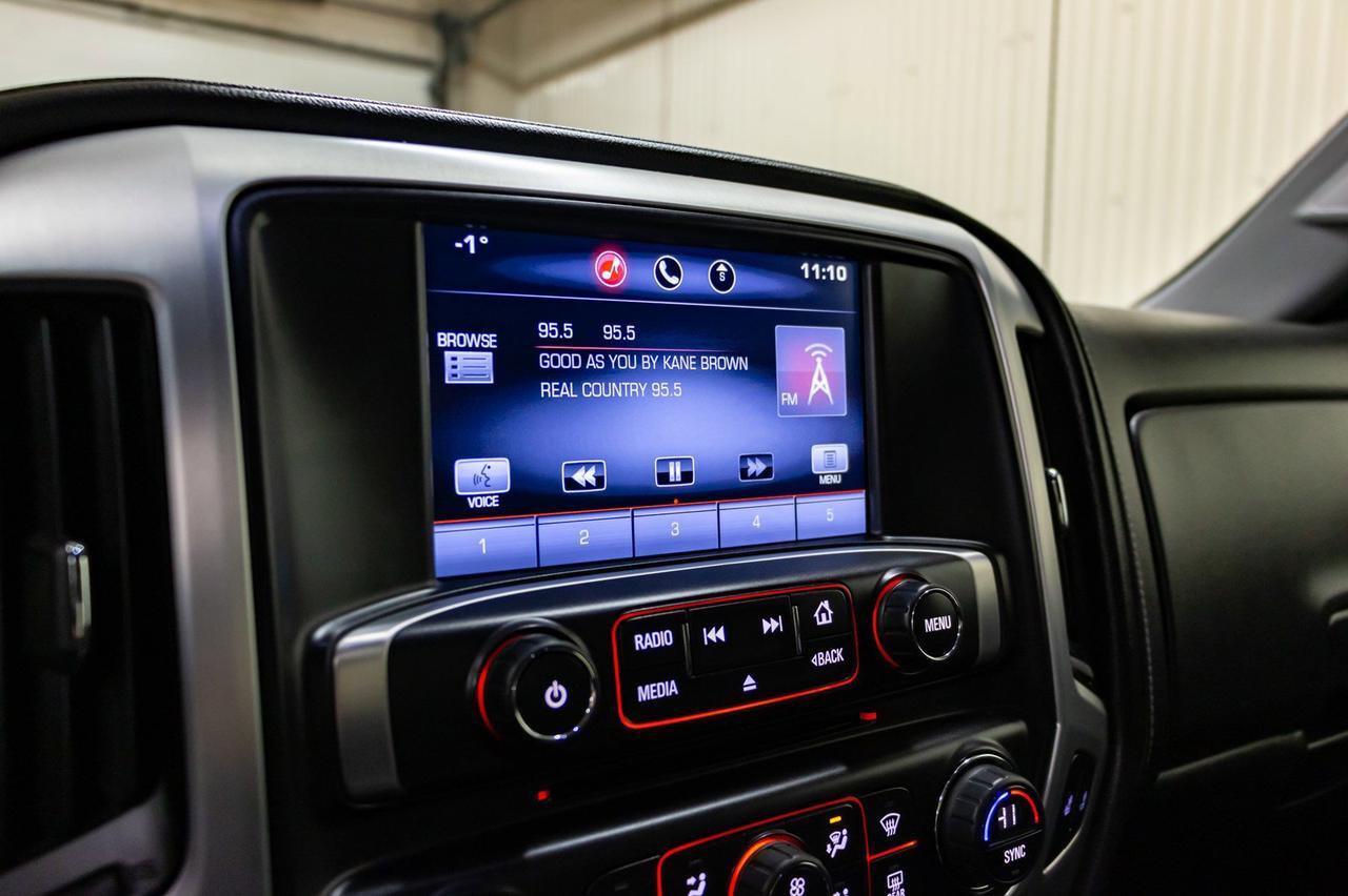 2015 GMC Sierra 1500 4x4 Crew Cab SLT Z71 Leather BCam Red Deer AB