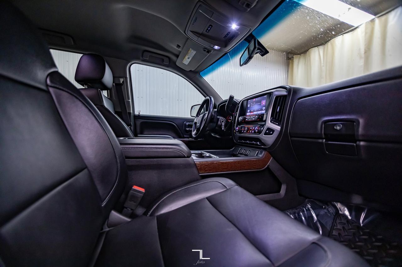2015 GMC Sierra 1500 4x4 Crew Cab SLT Z71 Leather BCam Red Deer AB