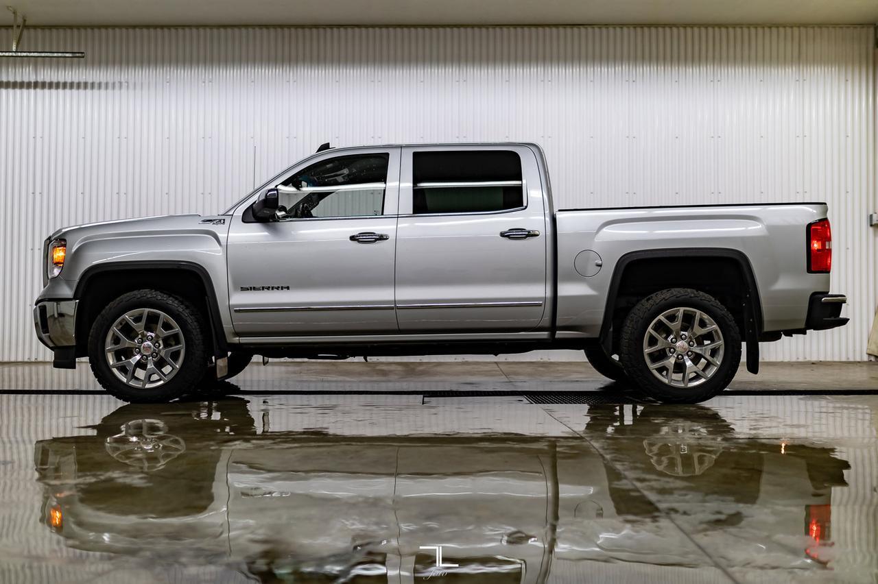 2015 GMC Sierra 1500 4x4 Crew Cab SLT Z71 Leather BCam Red Deer AB