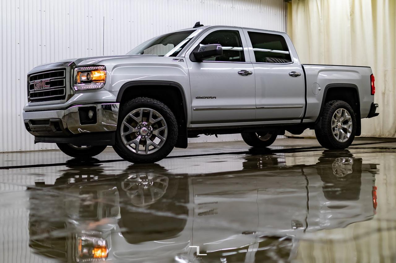 2015 GMC Sierra 1500 4x4 Crew Cab SLT Z71 Leather BCam Red Deer AB