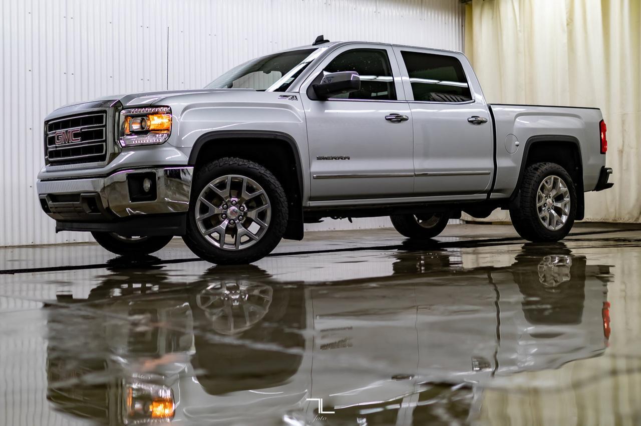 2015 GMC Sierra 1500 4x4 Crew Cab SLT Z71 Leather BCam Red Deer AB