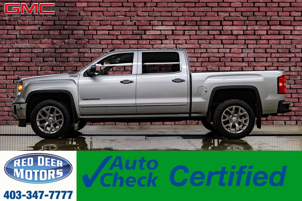 2015 GMC Sierra 1500 4x4 Crew Cab SLT Z71 Leather BCam