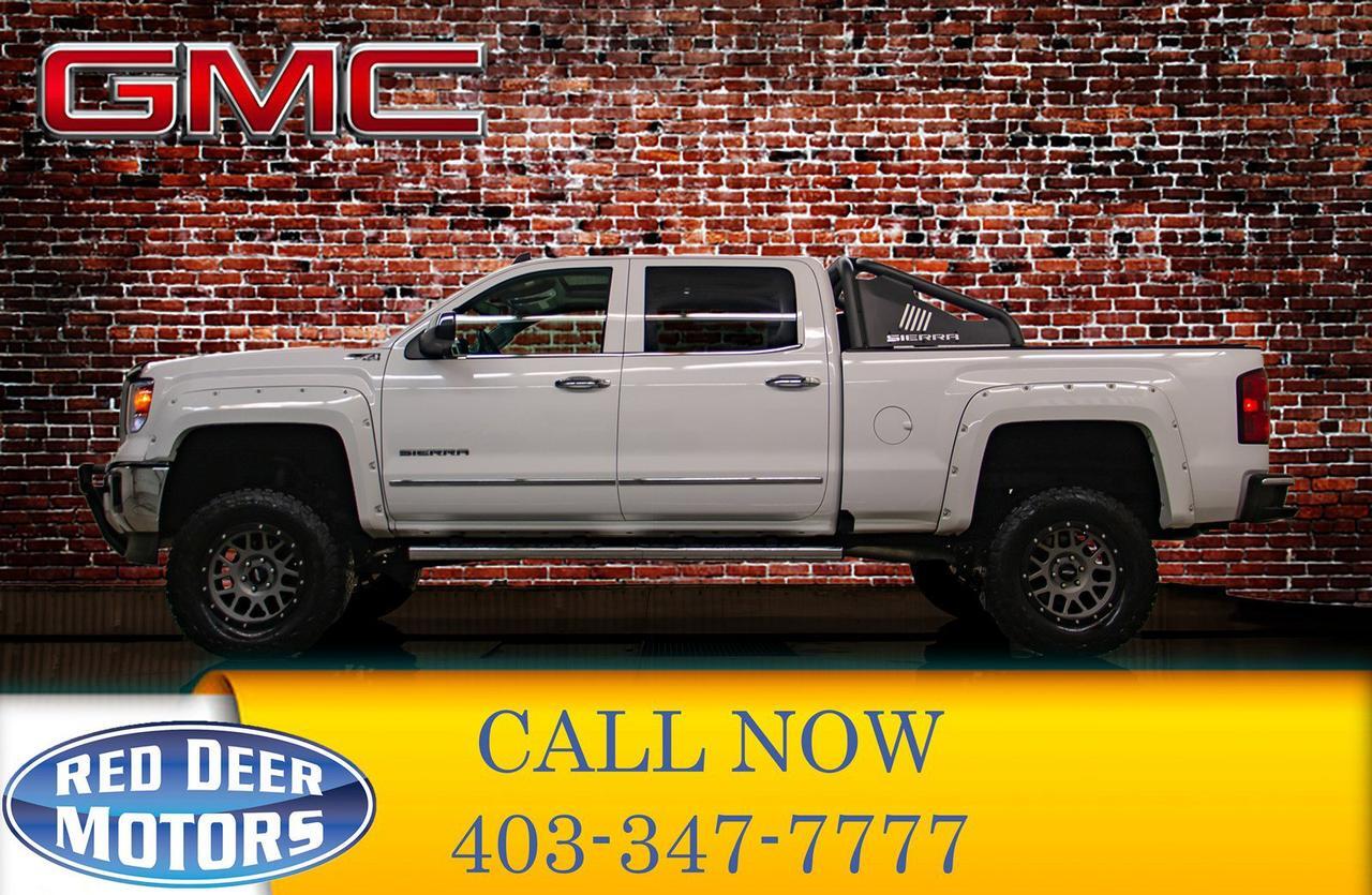 2015 GMC Sierra 1500 4x4 Crew Cab SLT Z71 Lift Wheels