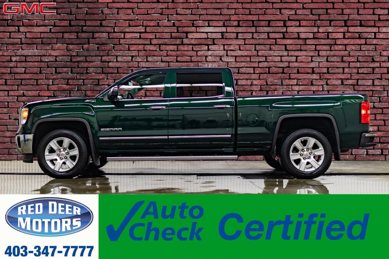 2015 GMC Sierra 1500 4x4 Crew Cab SLT Z71 Longbox Leather Nav BCam
