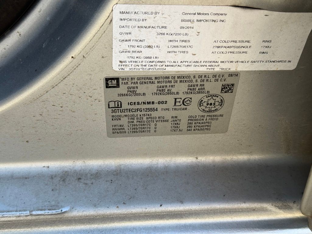 2015 GMC Sierra 1500 Base Crestwood KY