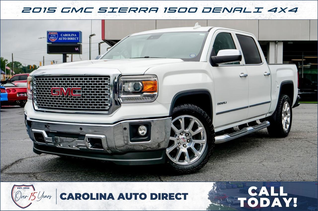 2015 GMC Sierra 1500 Denali 4X4 / Heated & Cooled Seats / 6.2L V8! Lincolnton NC
