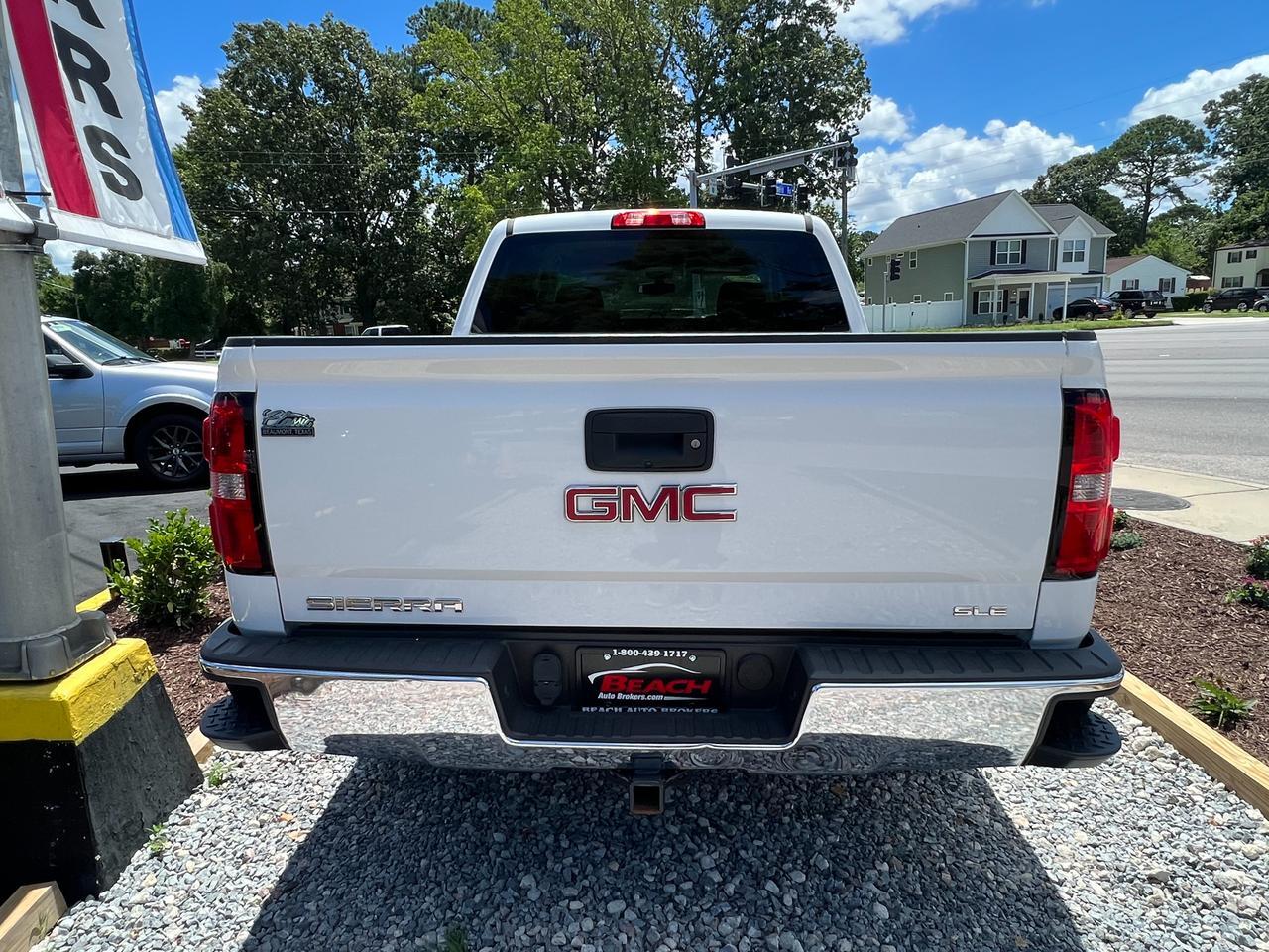 2015 GMC Sierra 1500 SLE, BACKUP CAMERA, REMOTE START, TOW PACKAGE