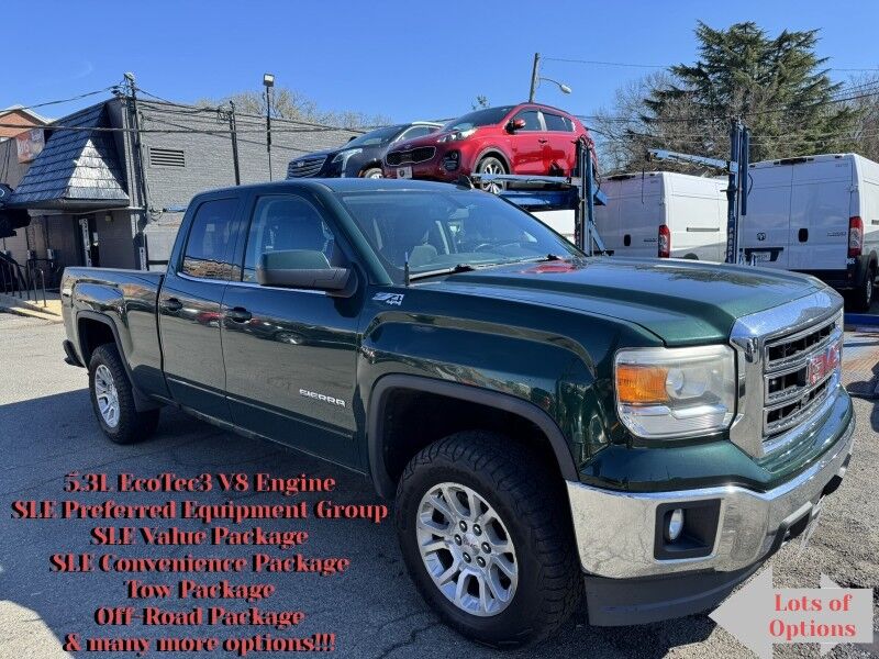 2015 GMC Sierra 1500 SLE Double Cab 4WD w/ Z71 Off Road Suspension Package
