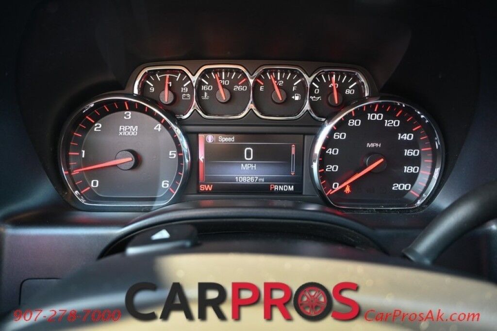 2015 GMC Sierra 1500 SLT - 4X4 - Crew Cab - 5.3L V8 - Heated & Cooled Leather Seats - Remote Start - Keyless Entry - Navigation - Bluetooth - Bose Speakers - Backup Camera - Sunnroof - Tow Pkg Anchorage AK