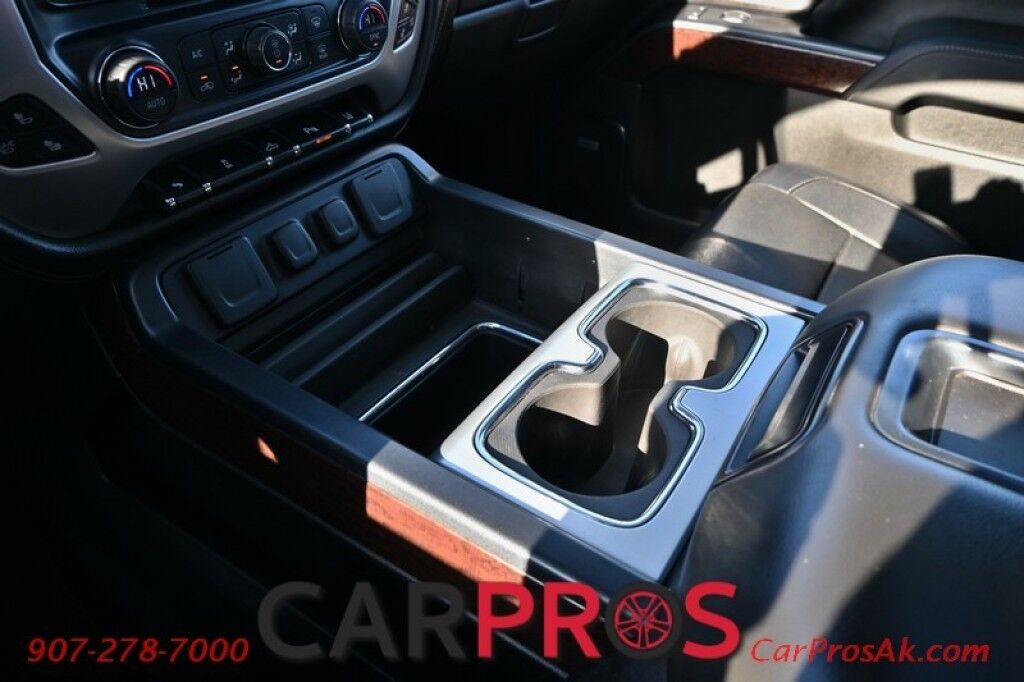 2015 GMC Sierra 1500 SLT - 4X4 - Crew Cab - 5.3L V8 - Heated & Cooled Leather Seats - Remote Start - Keyless Entry - Navigation - Bluetooth - Bose Speakers - Backup Camera - Sunnroof - Tow Pkg Anchorage AK