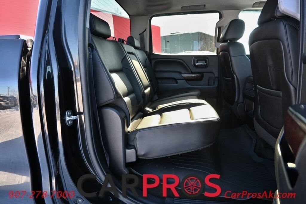 2015 GMC Sierra 1500 SLT - 4X4 - Crew Cab - 5.3L V8 - Heated & Cooled Leather Seats - Remote Start - Keyless Entry - Navigation - Bluetooth - Bose Speakers - Backup Camera - Sunnroof - Tow Pkg Anchorage AK