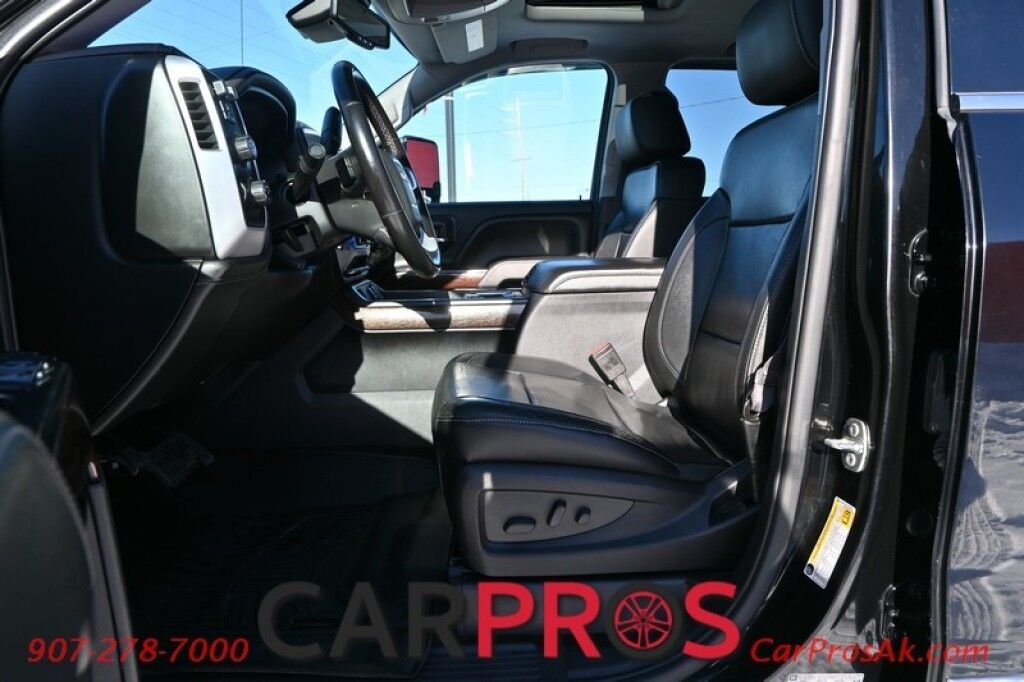 2015 GMC Sierra 1500 SLT - 4X4 - Crew Cab - 5.3L V8 - Heated & Cooled Leather Seats - Remote Start - Keyless Entry - Navigation - Bluetooth - Bose Speakers - Backup Camera - Sunnroof - Tow Pkg Anchorage AK