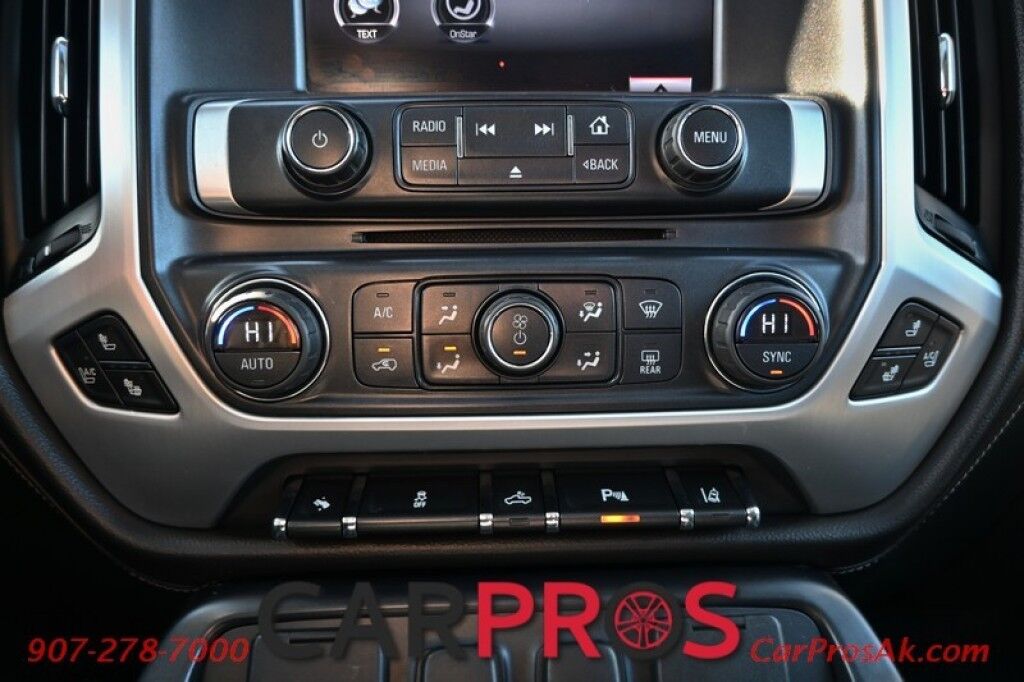 2015 GMC Sierra 1500 SLT - 4X4 - Crew Cab - 5.3L V8 - Heated & Cooled Leather Seats - Remote Start - Keyless Entry - Navigation - Bluetooth - Bose Speakers - Backup Camera - Sunnroof - Tow Pkg Anchorage AK