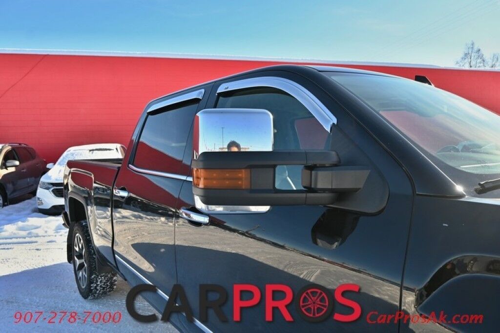 2015 GMC Sierra 1500 SLT - 5.3L V8 - 4x4 - Crew Cab - Front Power Leather Heated/Cooled Seats - Remote Start - Keyless Entry - Navigation - Bluetooth - Bose System - Backup Camera - Moonroof - Brake Controller - Tow Pkg Anchorage AK