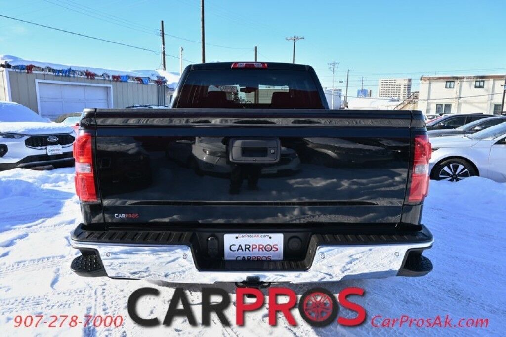 2015 GMC Sierra 1500 SLT - 5.3L V8 - 4x4 - Crew Cab - Front Power Leather Heated/Cooled Seats - Remote Start - Keyless Entry - Navigation - Bluetooth - Bose System - Backup Camera - Moonroof - Brake Controller - Tow Pkg Anchorage AK