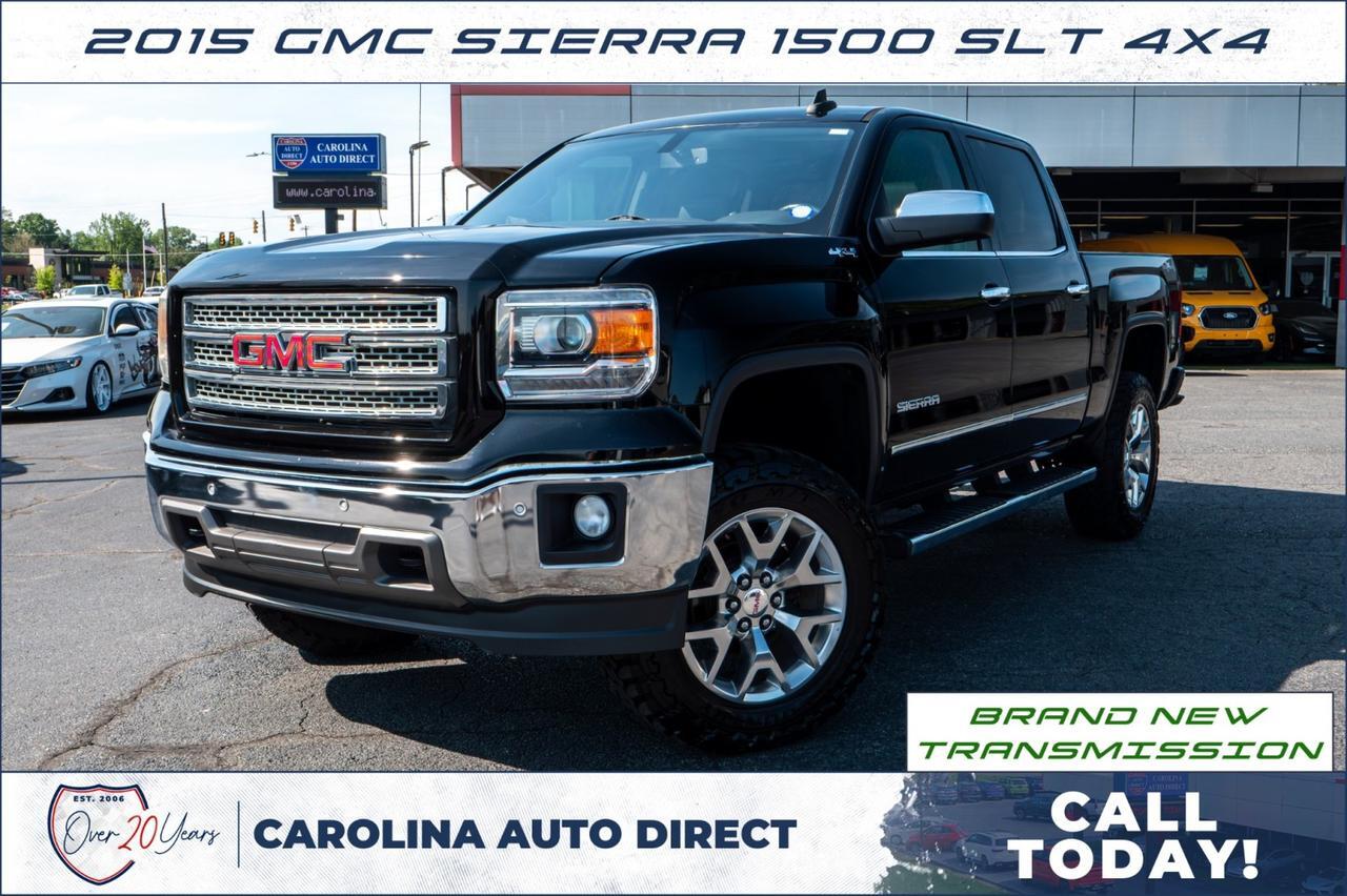 2015 GMC Sierra 1500 SLT 4X4 / Value Package / 5.3L V8 / NEW TRANSMISSION!