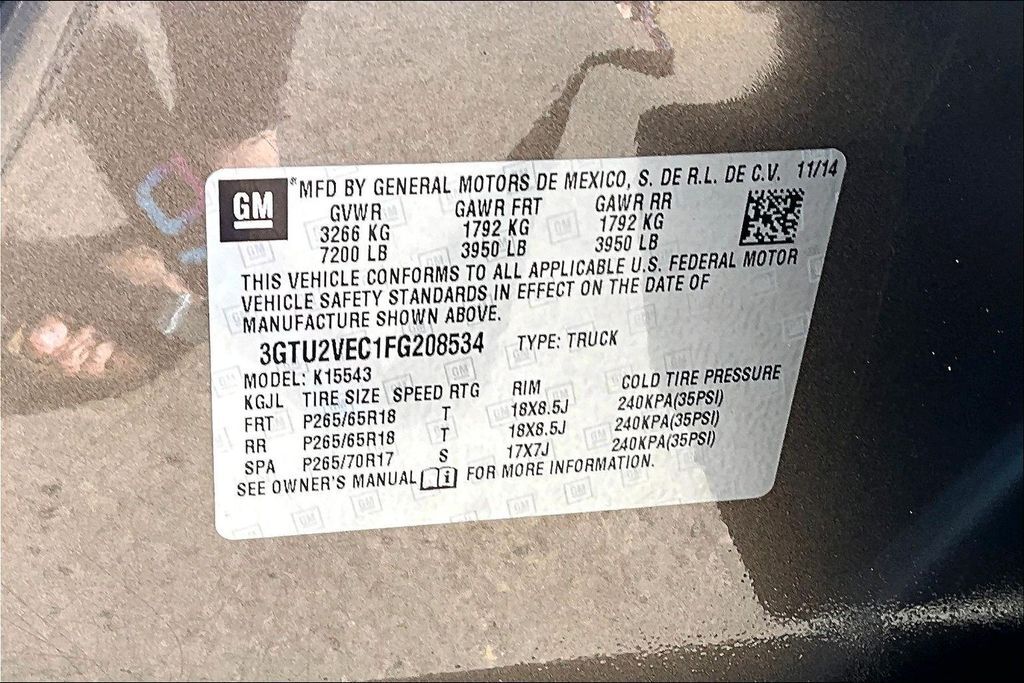 2015 GMC Sierra 1500 SLT OR