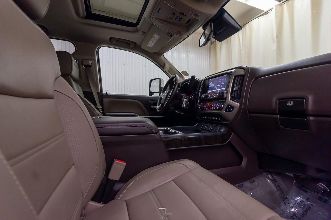 2015 GMC Sierra 2500 4x4 Crew Cab Denali HD Leather Roof Nav 6" Lift Red Deer AB